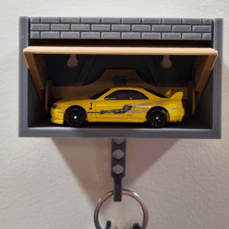 Hot Wheels Duvar Garajı Anahtarlık