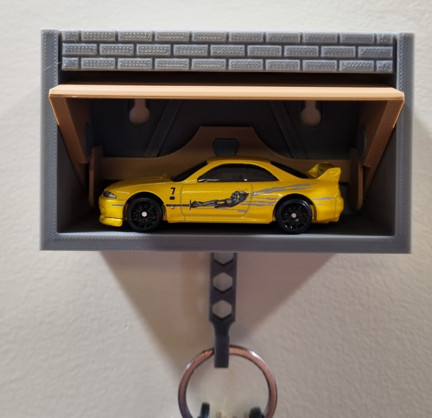 Hot Wheels Duvar Garajı Anahtarlık